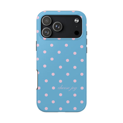 "Choose Joy" Blue & Pink