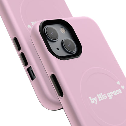 "by His grace" pink MagSafe
