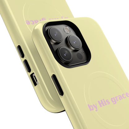"by His grace" yellow MagSafe