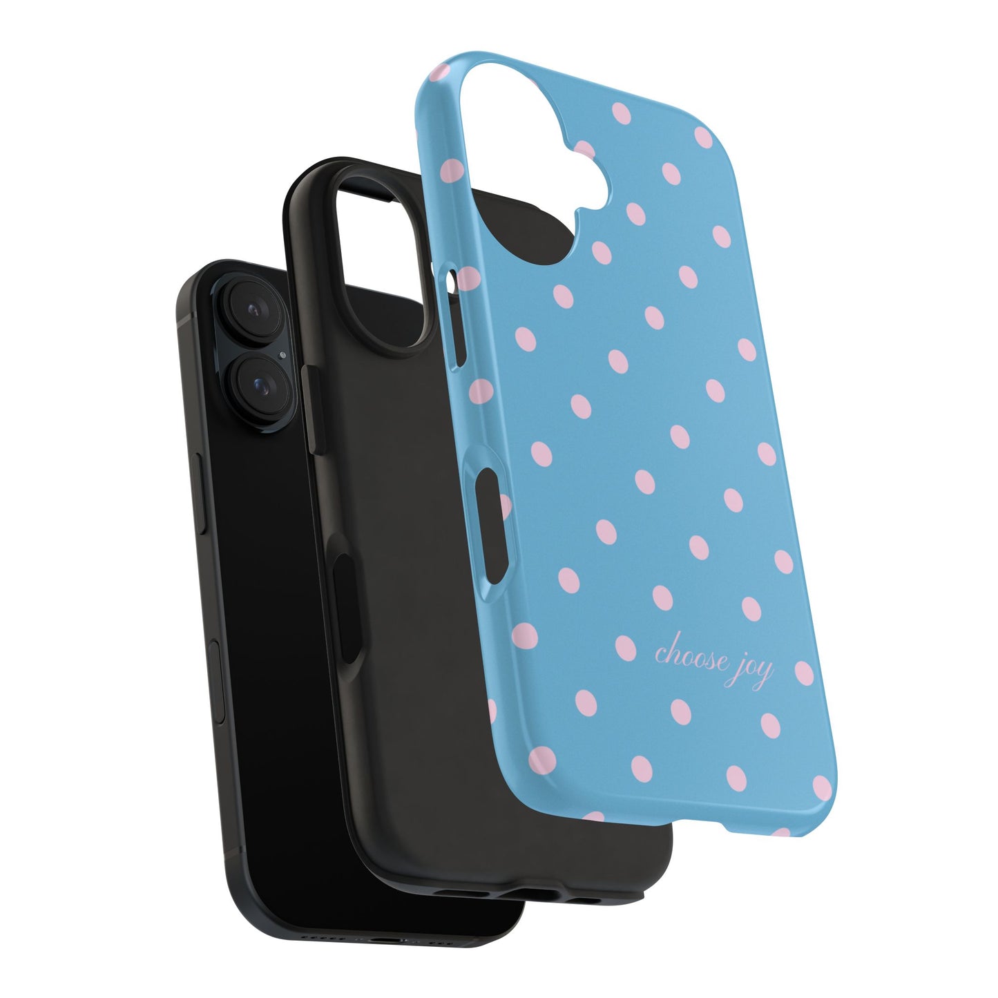 "Choose Joy" Blue & Pink