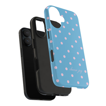 "Choose Joy" Blue & Pink