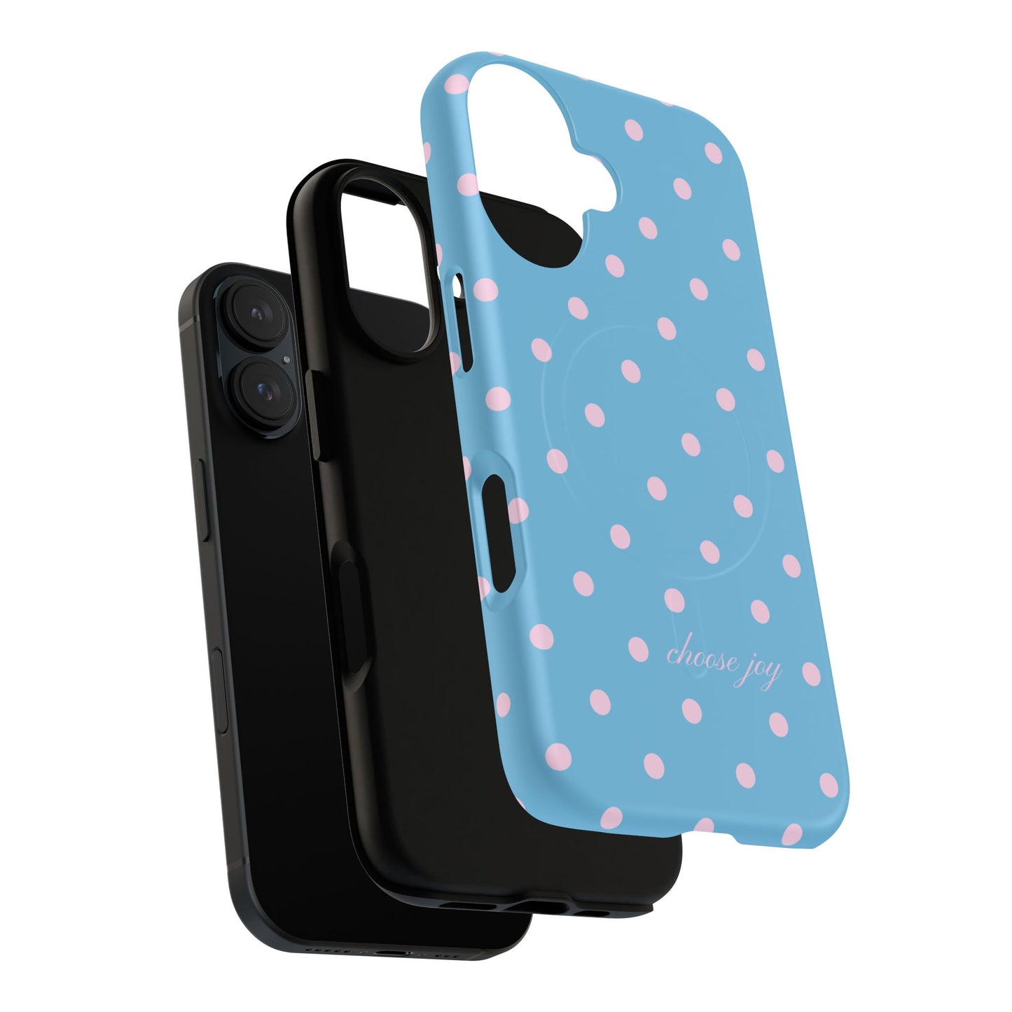 "Choose Joy" Blue & Pink MagSafe
