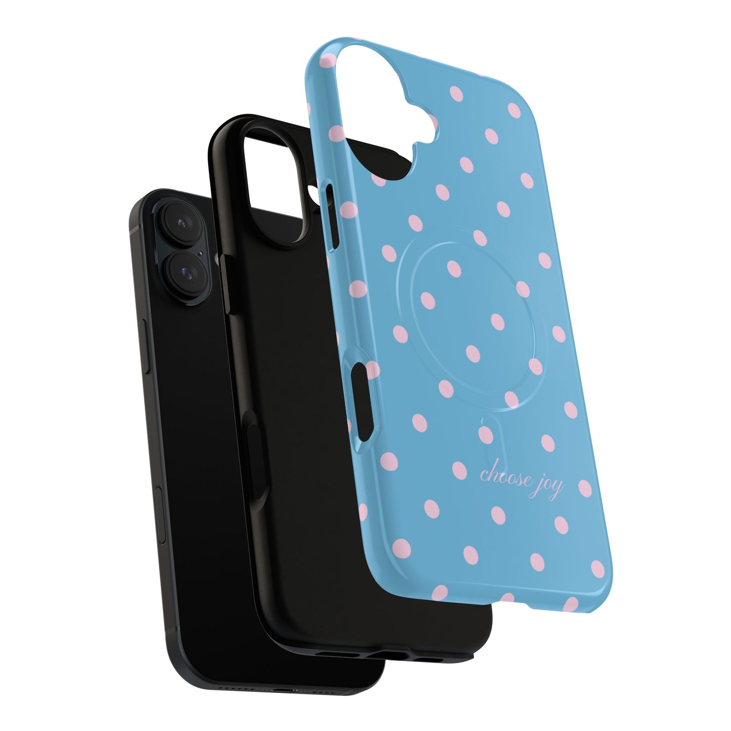 "Choose Joy" Blue & Pink MagSafe