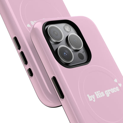 "by His grace" pink MagSafe