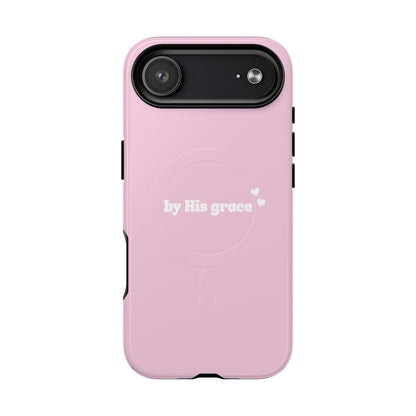 "by His grace" pink MagSafe
