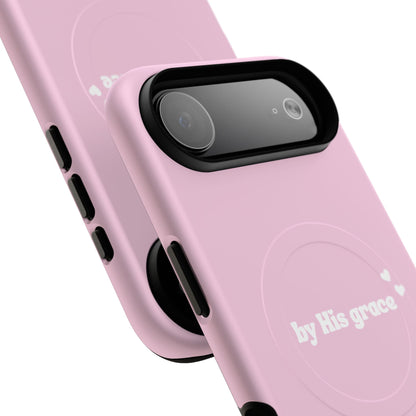 "by His grace" pink MagSafe