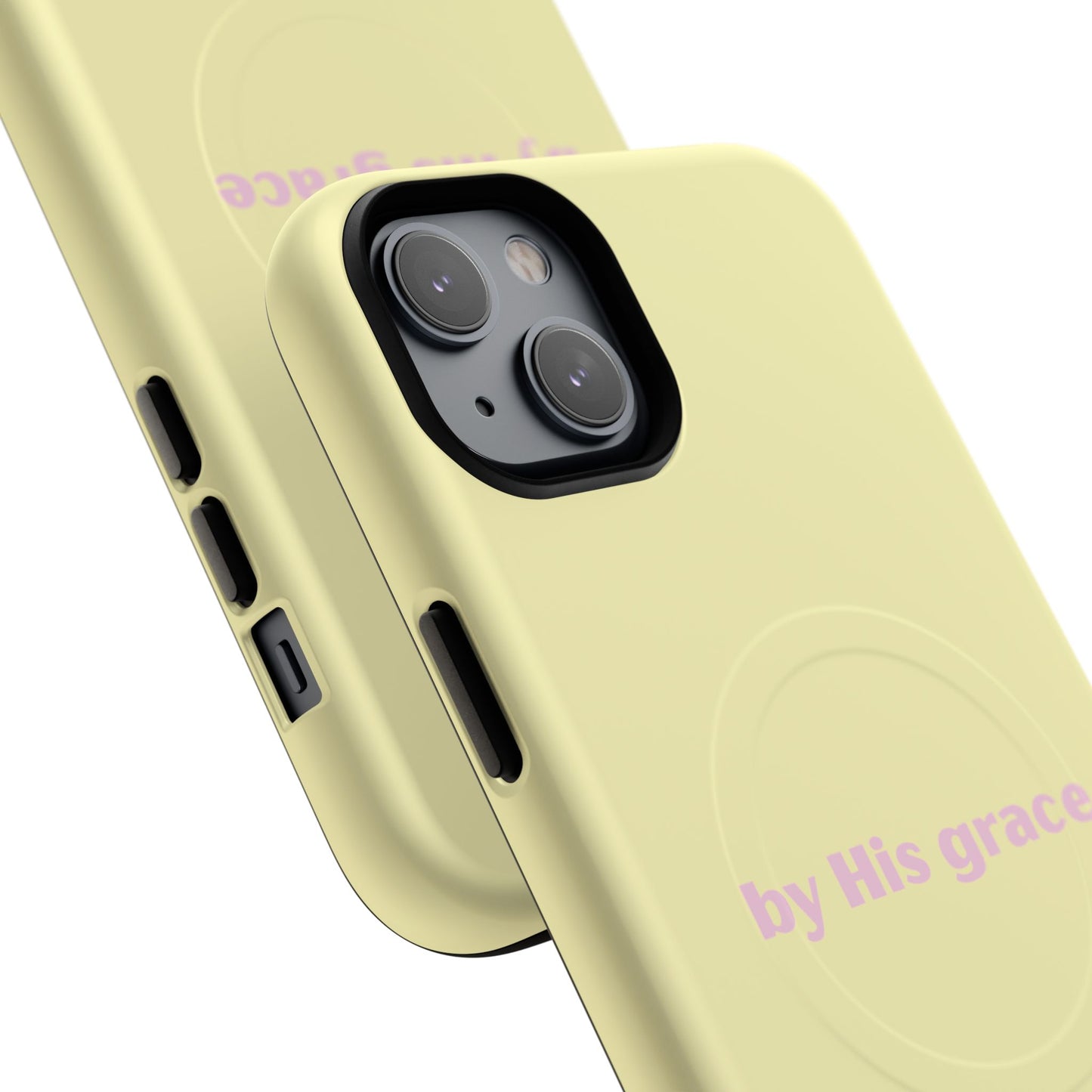 "by His grace" yellow MagSafe