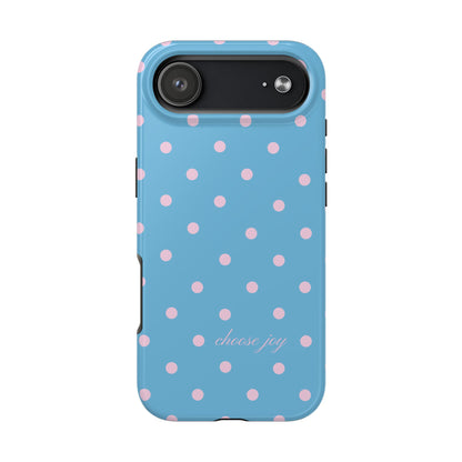 "Choose Joy" Blue & Pink