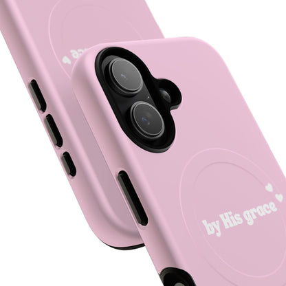 "by His grace" pink MagSafe