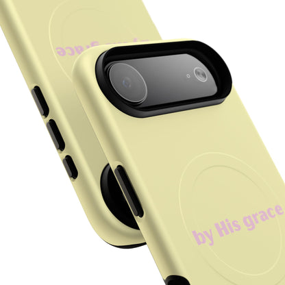 "by His grace" yellow MagSafe