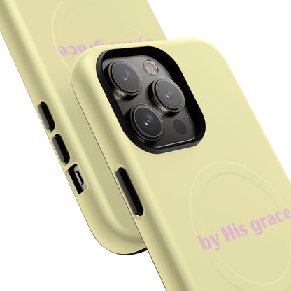 "by His grace" yellow MagSafe