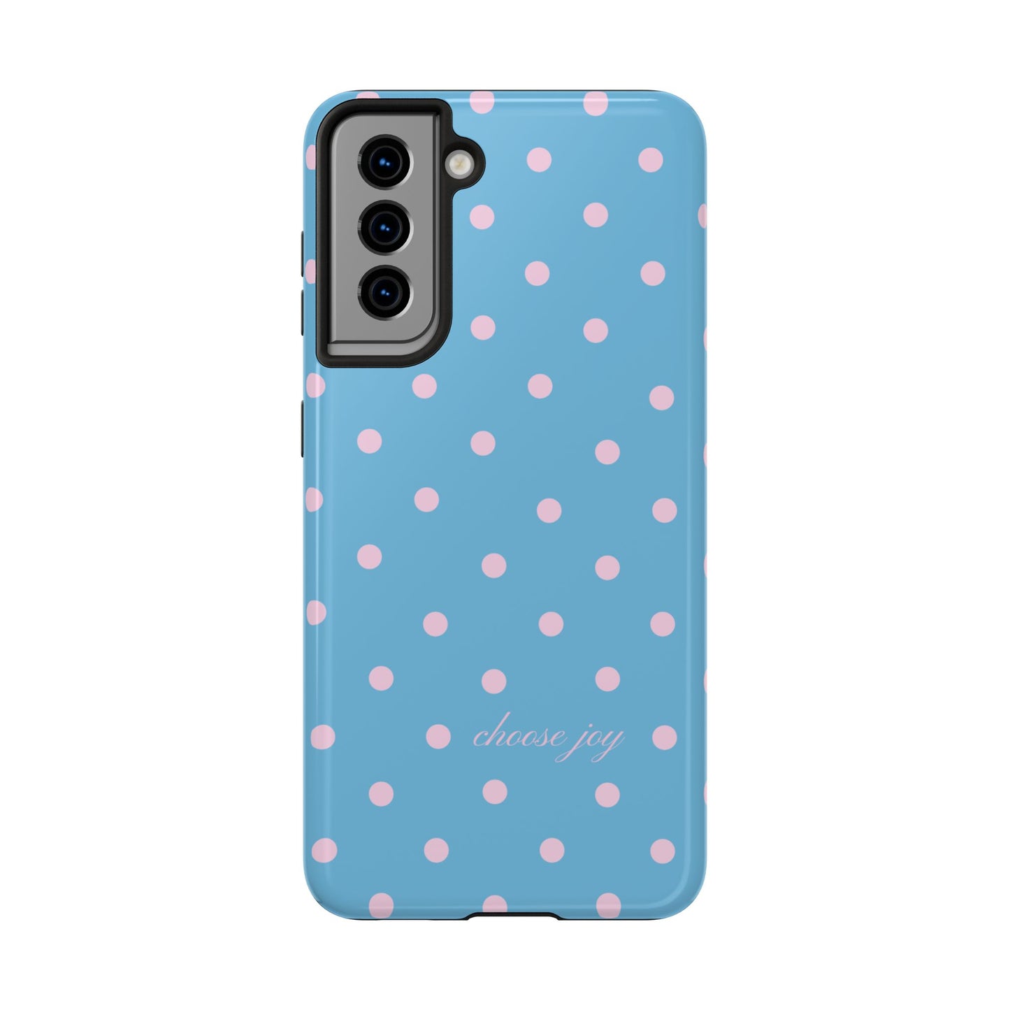 "Choose Joy" Blue & Pink