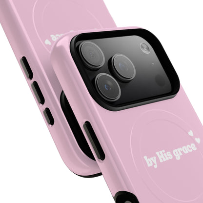 "by His grace" pink MagSafe