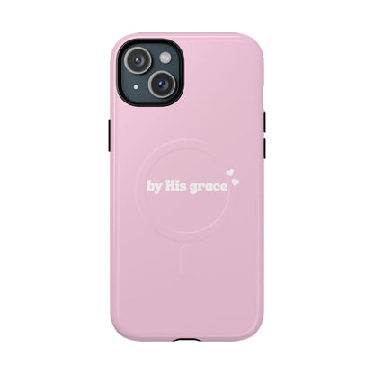 "by His grace" pink MagSafe