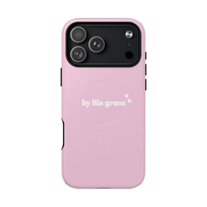 "by His grace" pink MagSafe