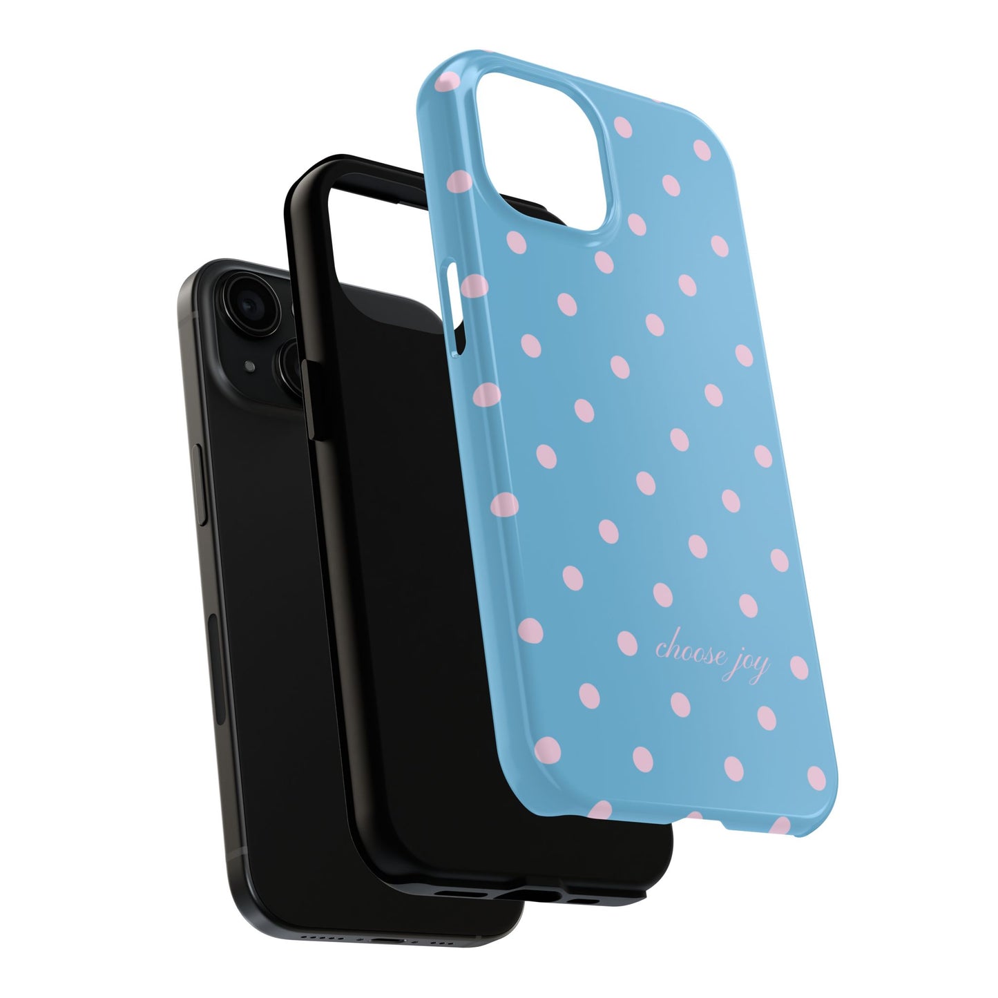 "Choose Joy" Blue & Pink