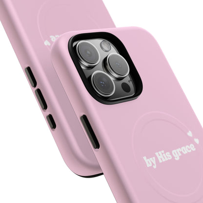 "by His grace" pink MagSafe