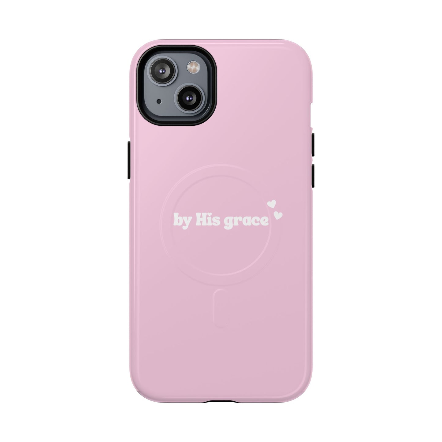 "by His grace" pink MagSafe