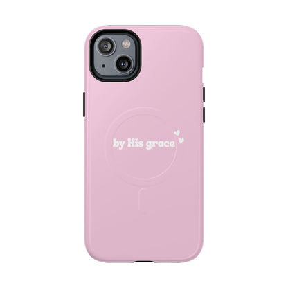 "by His grace" pink MagSafe
