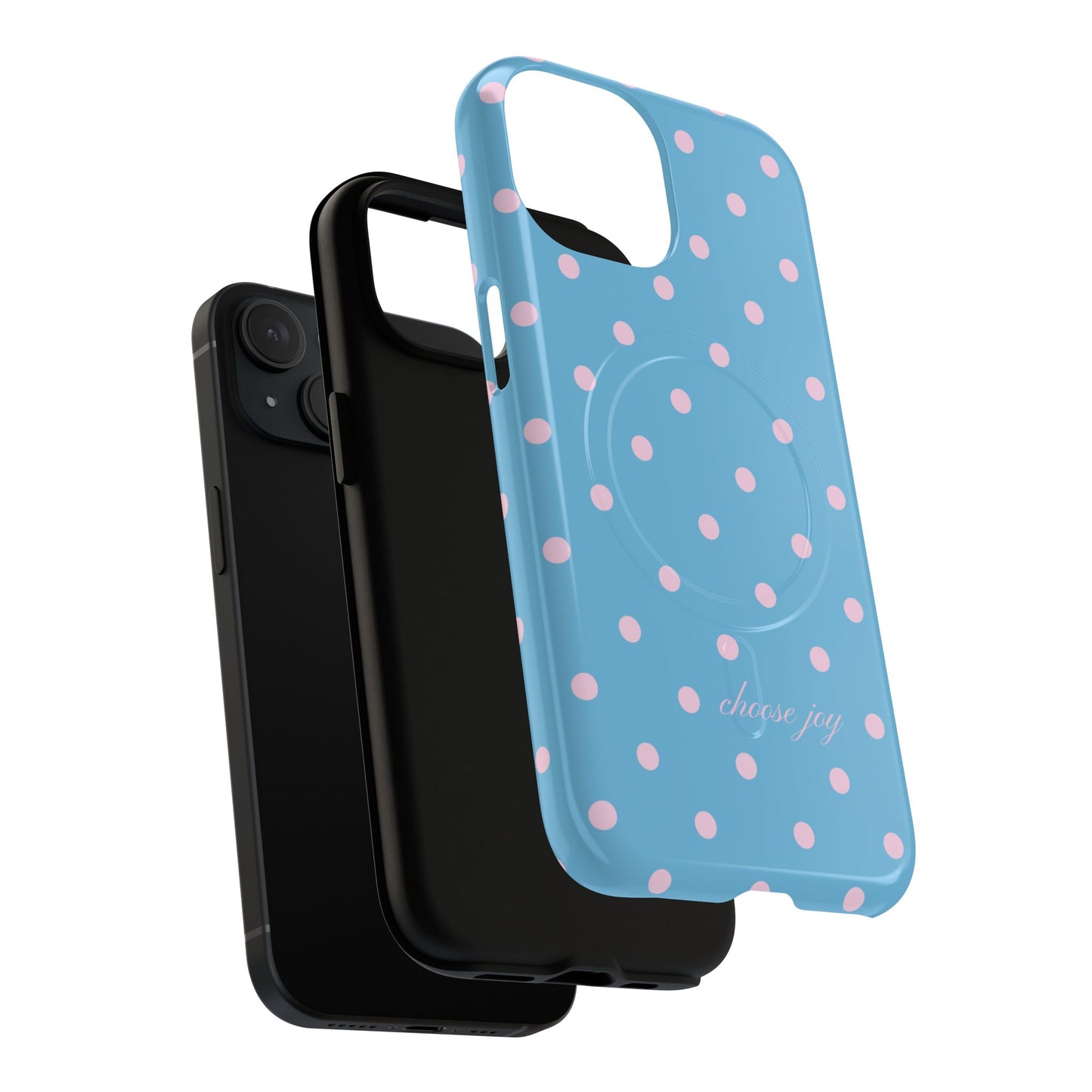 "Choose Joy" Blue & Pink MagSafe