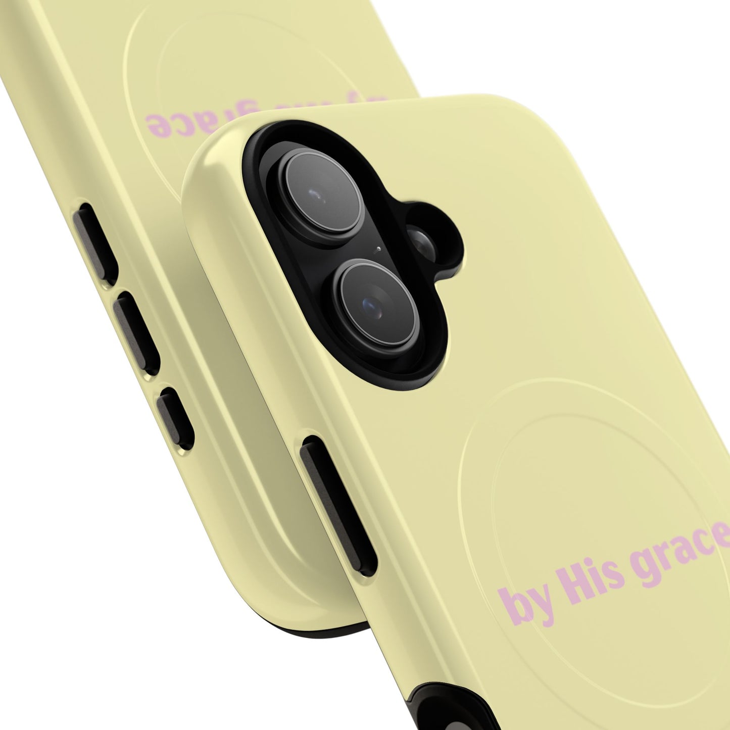 "by His grace" yellow MagSafe