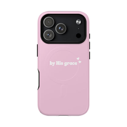 "by His grace" pink MagSafe