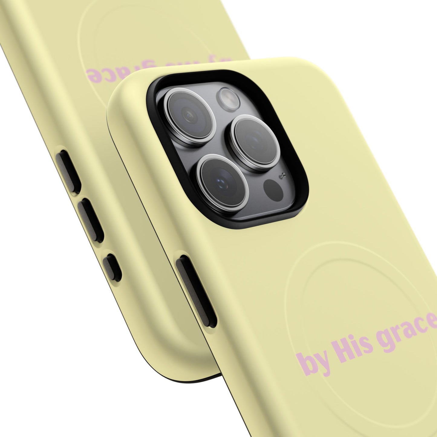 "by His grace" yellow MagSafe