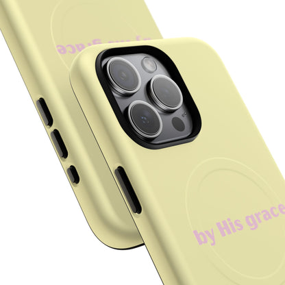 "by His grace" yellow MagSafe