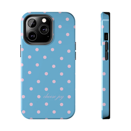 "Choose Joy" Blue & Pink