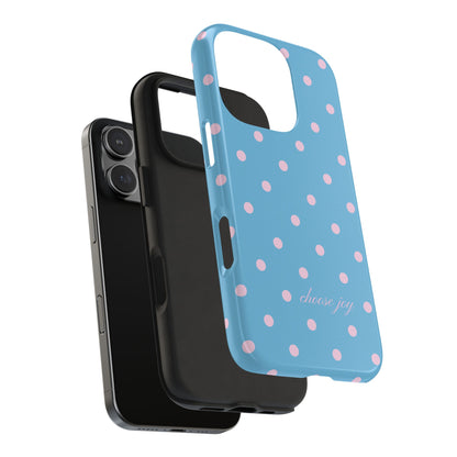 "Choose Joy" Blue & Pink