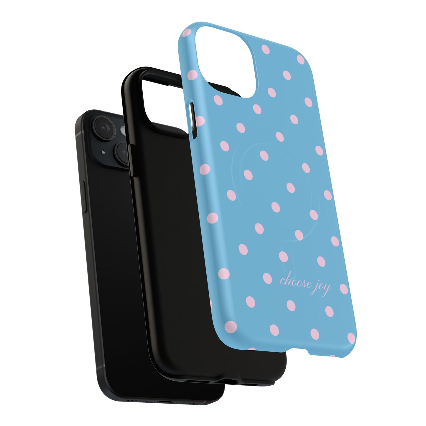 "Choose Joy" Blue & Pink MagSafe