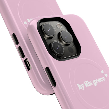"by His grace" pink MagSafe