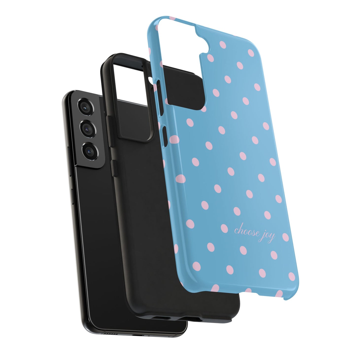 "Choose Joy" Blue & Pink