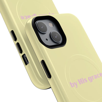 "by His grace" yellow MagSafe