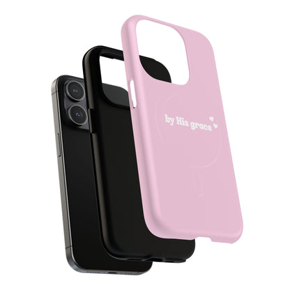 "by His grace" pink MagSafe
