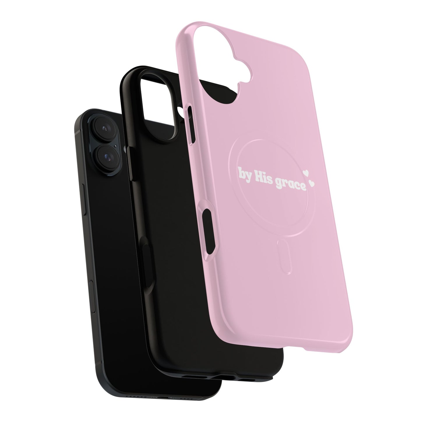 "by His grace" pink MagSafe