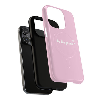 "by His grace" pink MagSafe