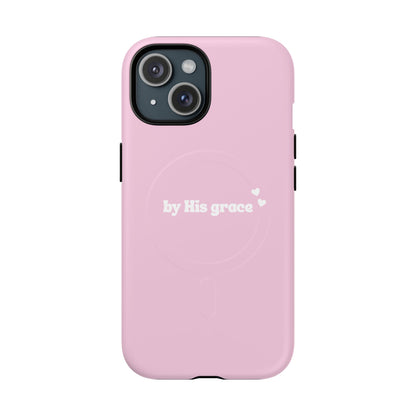 "by His grace" pink MagSafe
