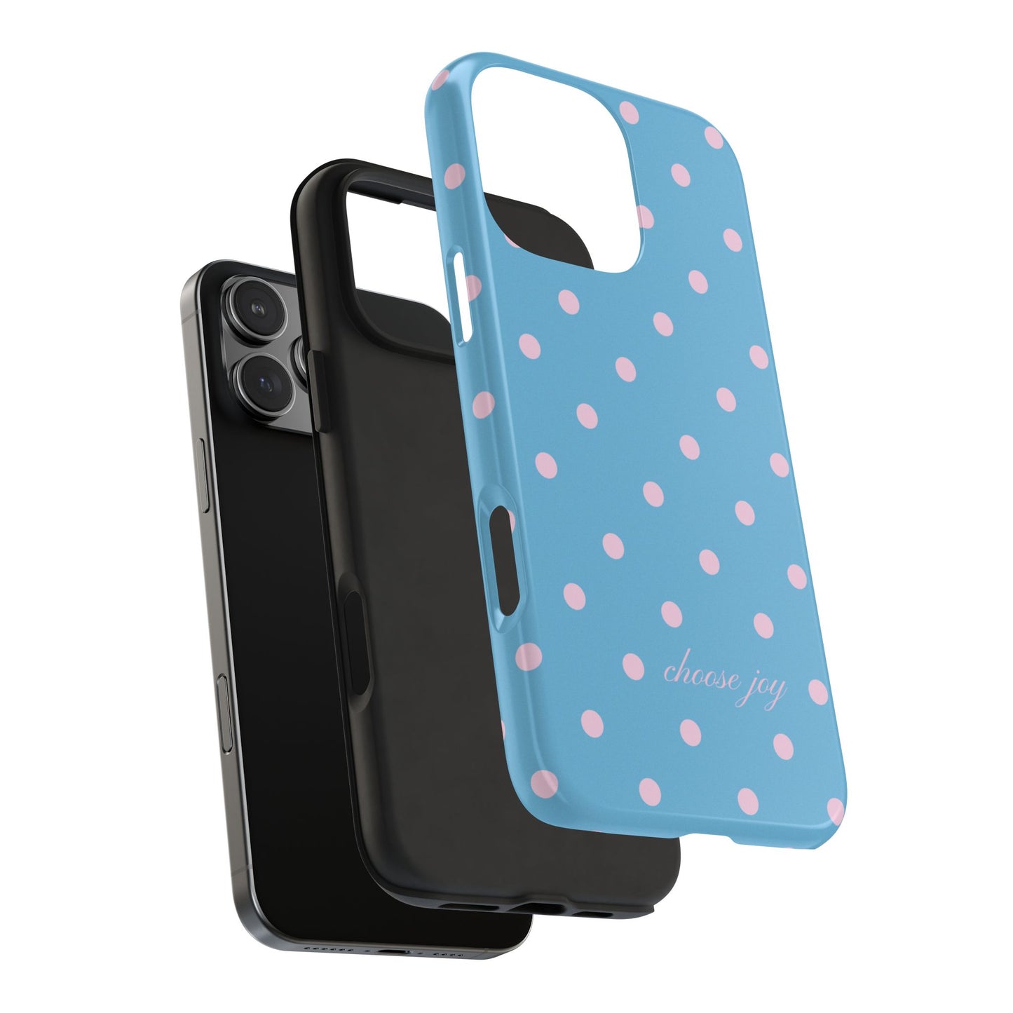 "Choose Joy" Blue & Pink