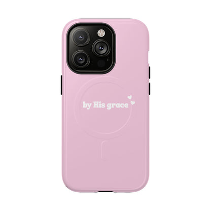 "by His grace" pink MagSafe