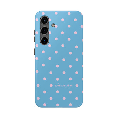"Choose Joy" Blue & Pink