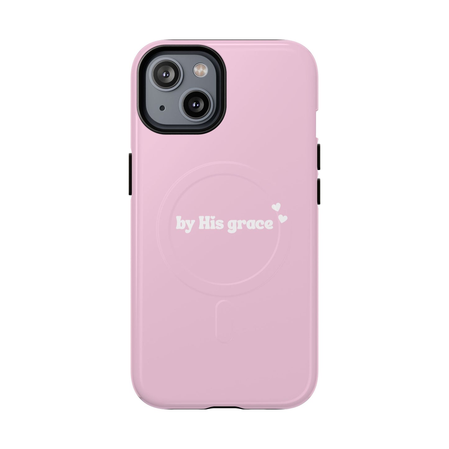 "by His grace" pink MagSafe