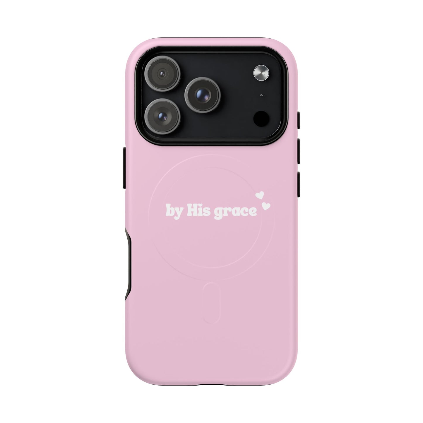 "by His grace" pink MagSafe
