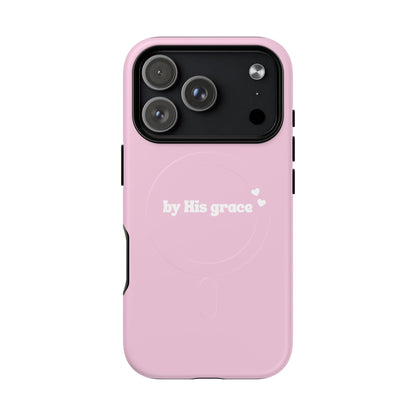 "by His grace" pink MagSafe