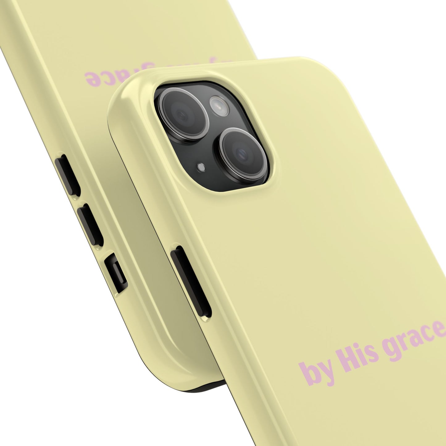 "by His grace" yellow