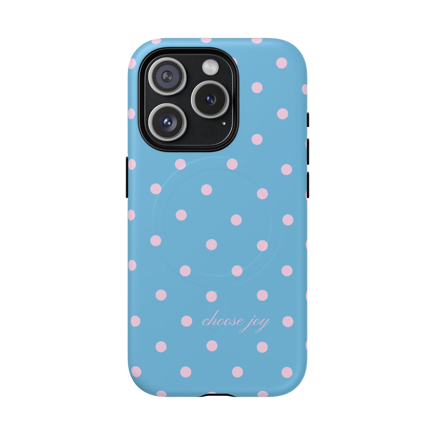 "Choose Joy" Blue & Pink MagSafe