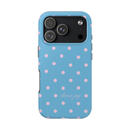 "Choose Joy" Blue & Pink