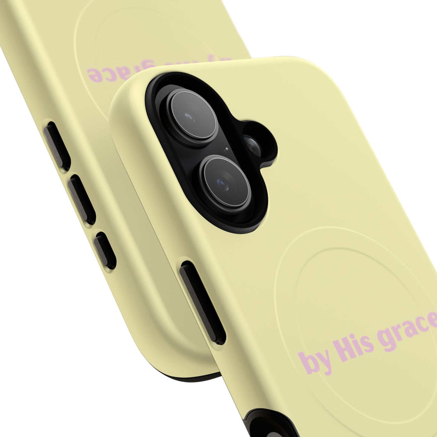 "by His grace" yellow MagSafe