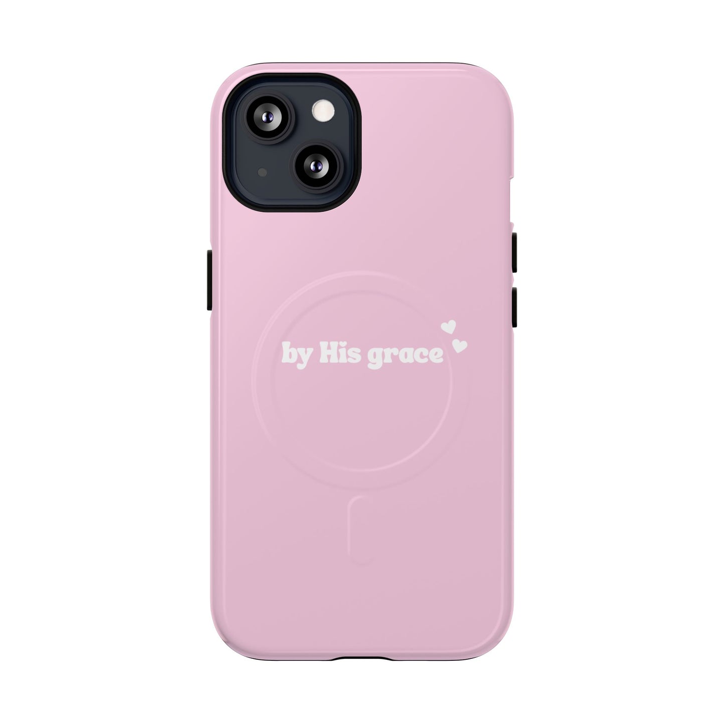 "by His grace" pink MagSafe