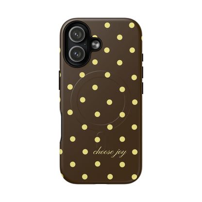"Choose Joy" Brown & Yellow MagSafe